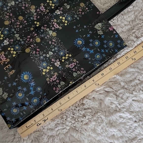 Ted Baker London Black Floral Tote - Picture 5 of 8